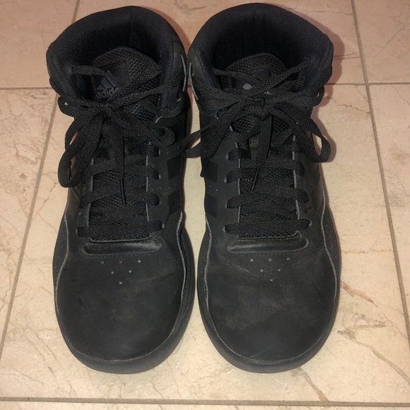adidas Other - Mens Black Adidas Cloudfoam Basketball Shoes 8 1/2